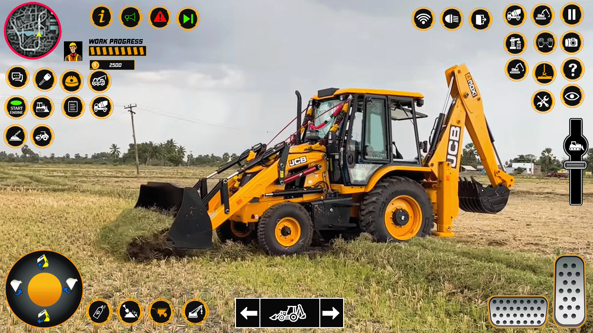 اسکرین شات 5 بازی JCB Games Backhoe Simulator