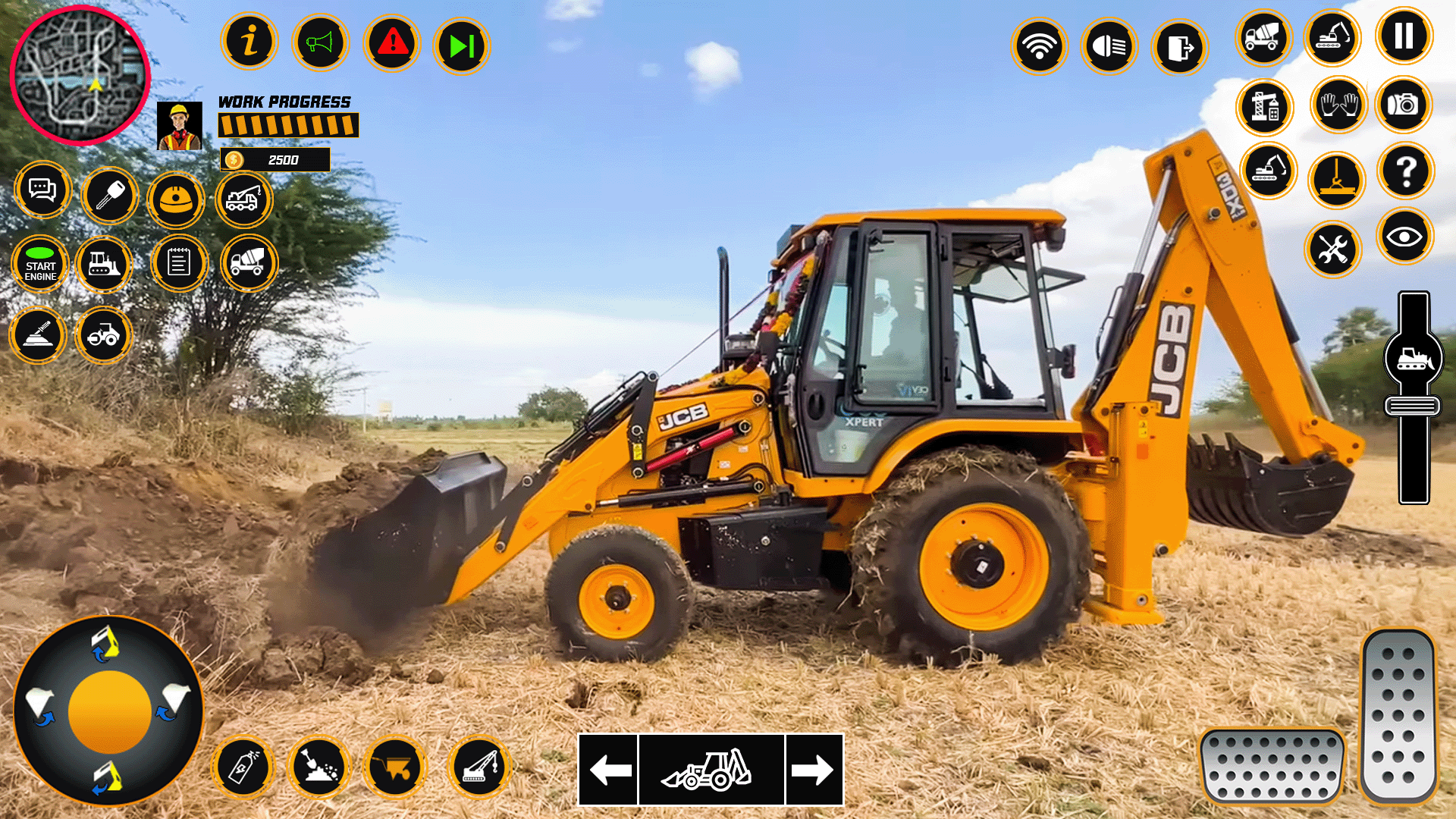 اسکرین شات 3 بازی JCB Games Backhoe Simulator