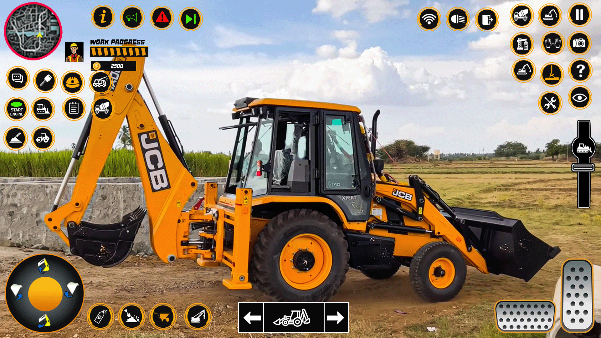 اسکرین شات 6 بازی JCB Games Backhoe Simulator