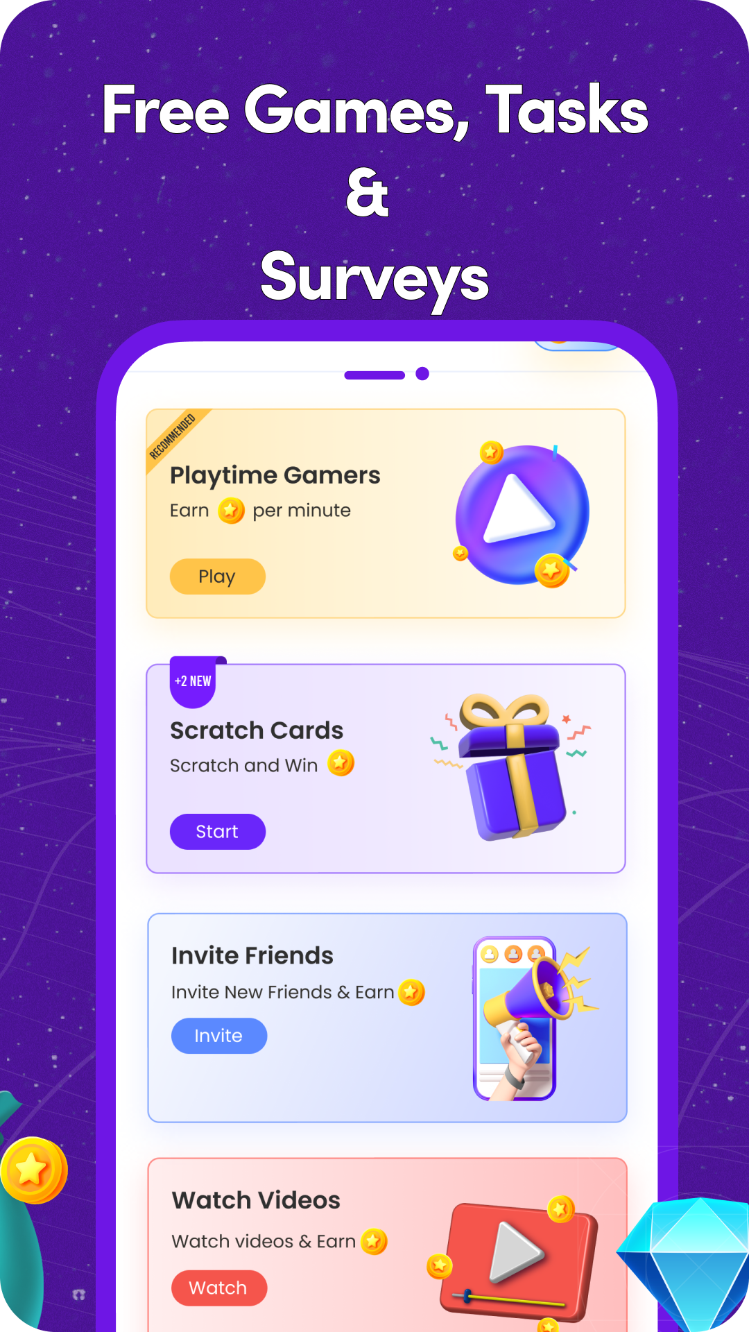 اسکرین شات 2 برنامه Earn Diamonds for Bang Mobile
