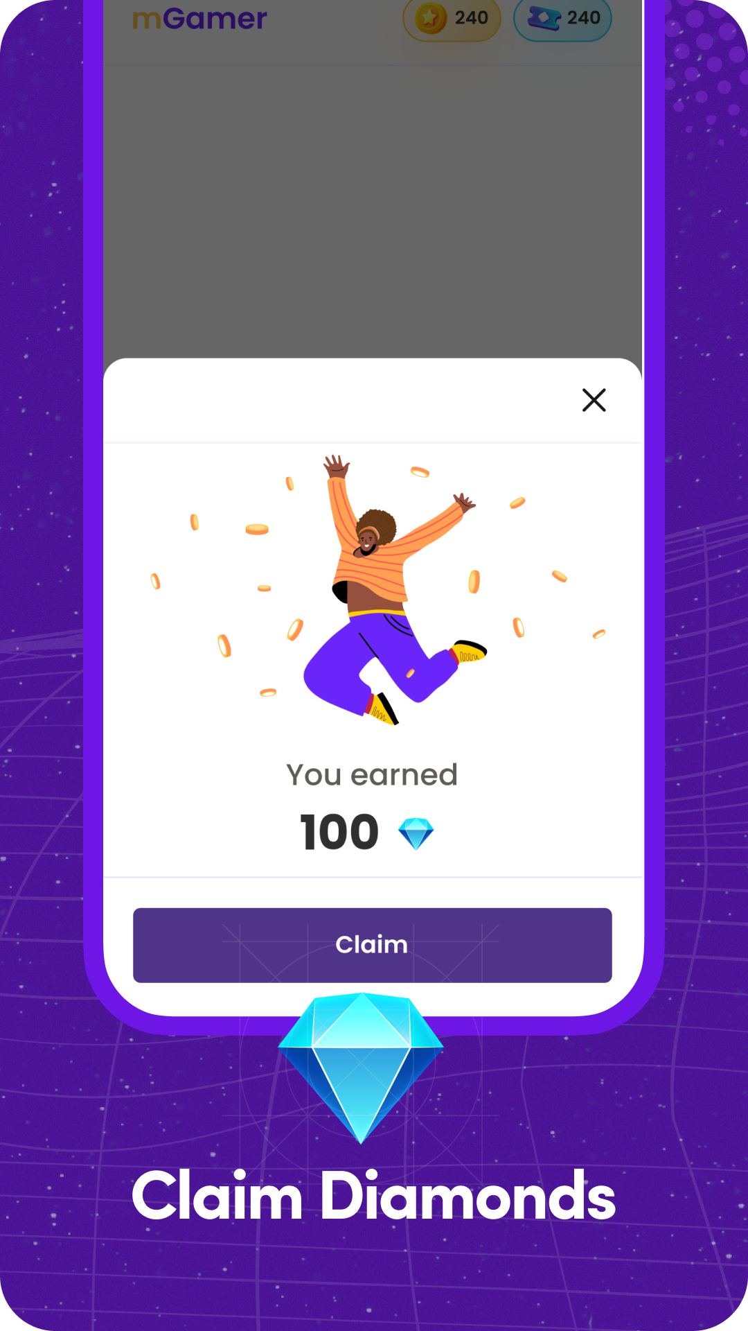 اسکرین شات 6 برنامه Earn Diamonds for Bang Mobile