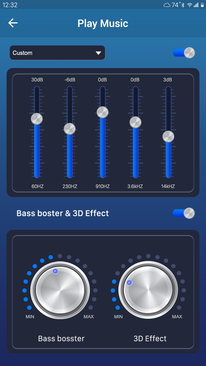 اسکرین شات 7 برنامه Music player