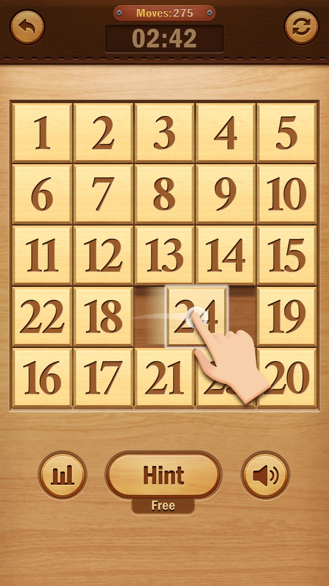 اسکرین شات 3 بازی Number Puzzle - Sliding Puzzle