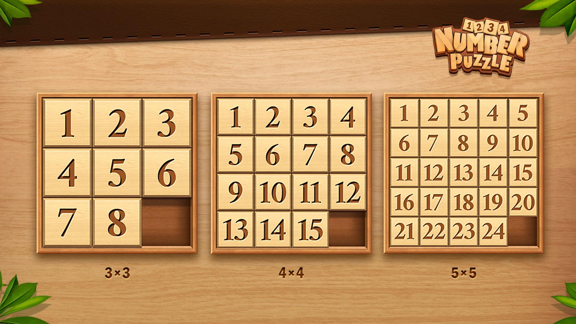 اسکرین شات 8 بازی Number Puzzle - Sliding Puzzle
