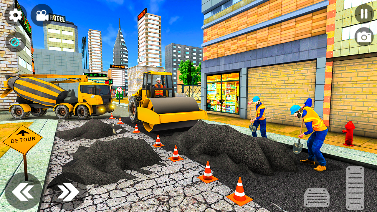 اسکرین شات 3 بازی City Construction Build Bridge