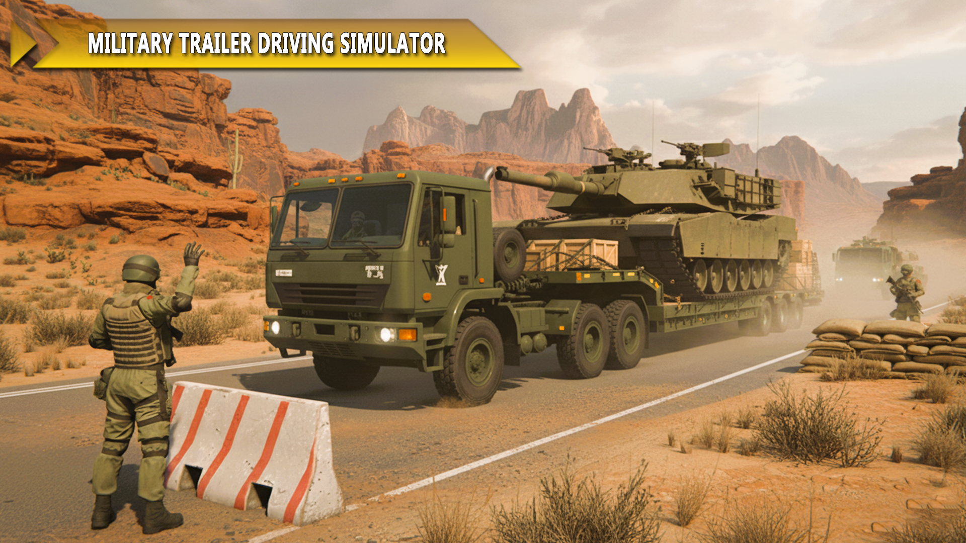 اسکرین شات 2 بازی Army Cargo Truck Simulator