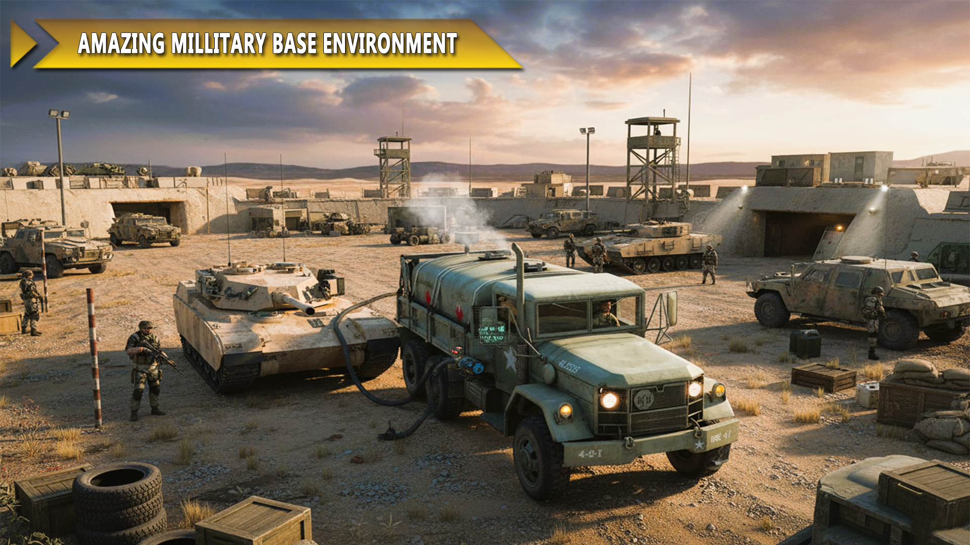 اسکرین شات 6 بازی Army Cargo Truck Simulator