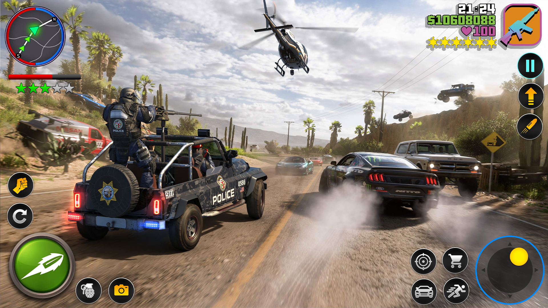 اسکرین شات 1 بازی Police Car Simulator Game 3D