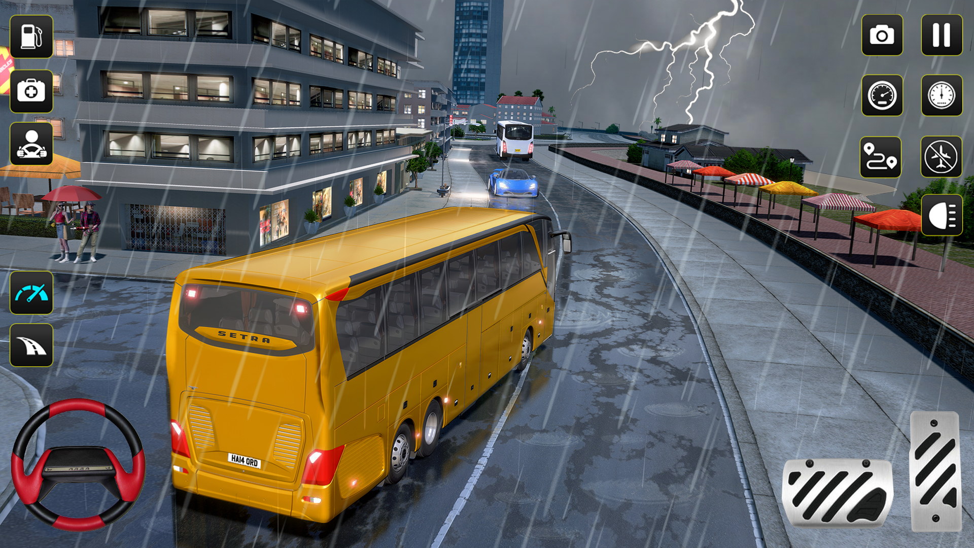 اسکرین شات 2 بازی Modern Bus Simulator: Bus Game