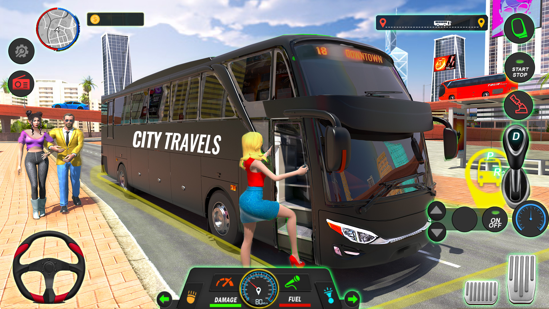 اسکرین شات 6 بازی Modern Bus Simulator: Bus Game