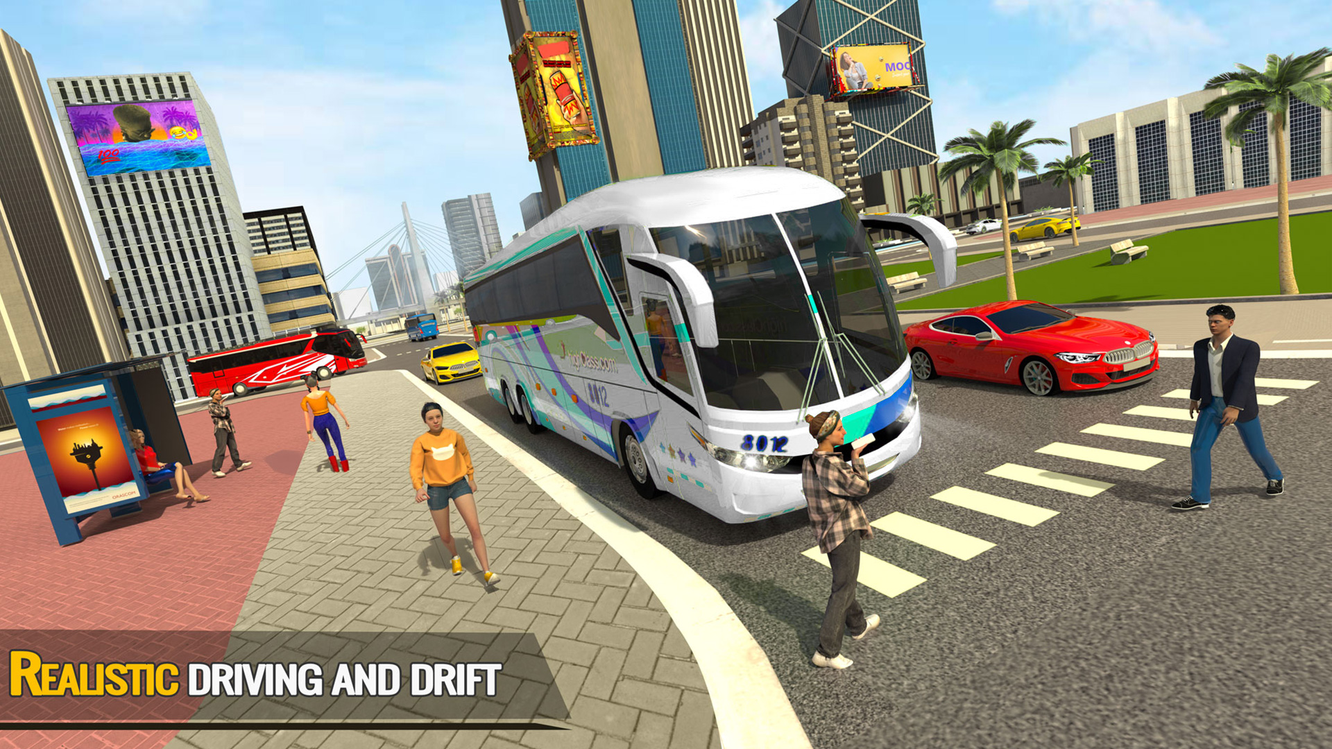 اسکرین شات 7 بازی Modern Bus Simulator: Bus Game