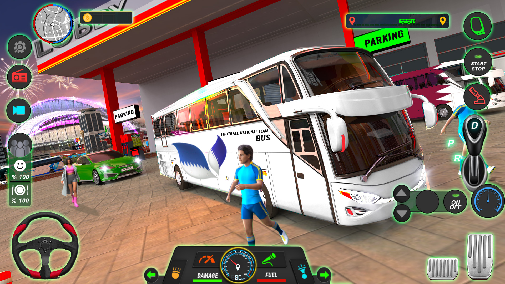 اسکرین شات 3 بازی Modern Bus Simulator: Bus Game