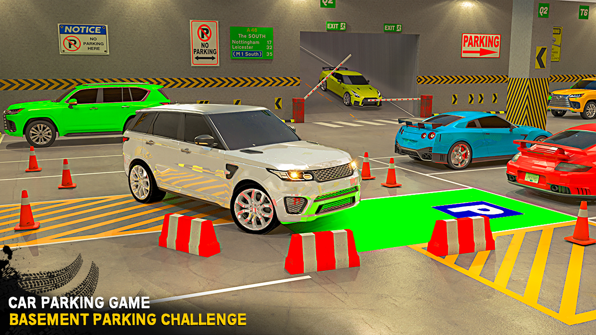 اسکرین شات 4 بازی Car Parking 3D - Car Games 3D