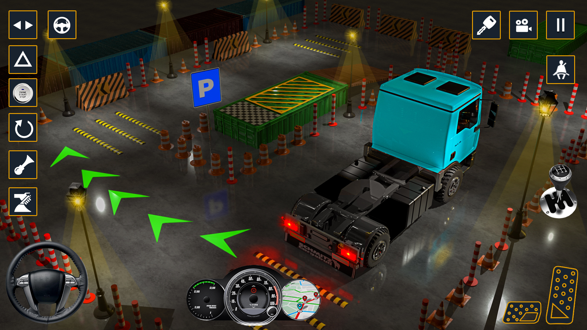اسکرین شات 5 بازی Euro Truck Simulator Games 3d