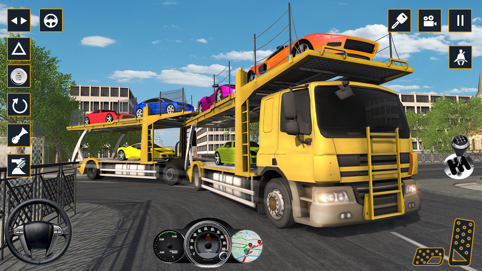 اسکرین شات 8 بازی Euro Truck Simulator Games 3d