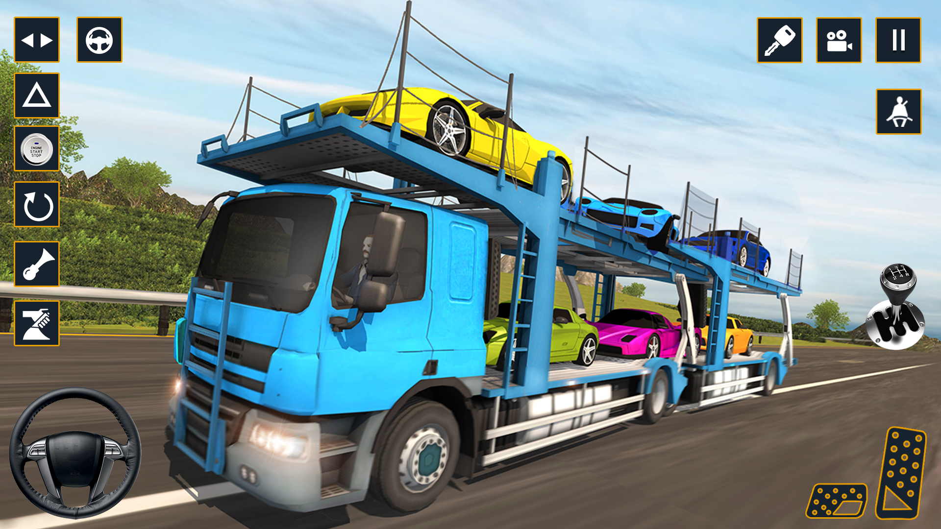 اسکرین شات 6 بازی Euro Truck Simulator Games 3d