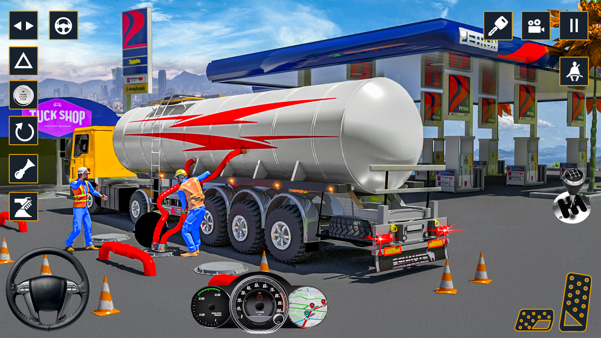 اسکرین شات 7 بازی Euro Truck Simulator Games 3d