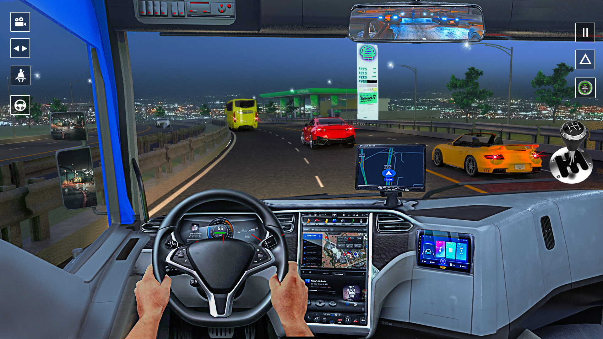 اسکرین شات 3 بازی Euro Truck Simulator Games 3d