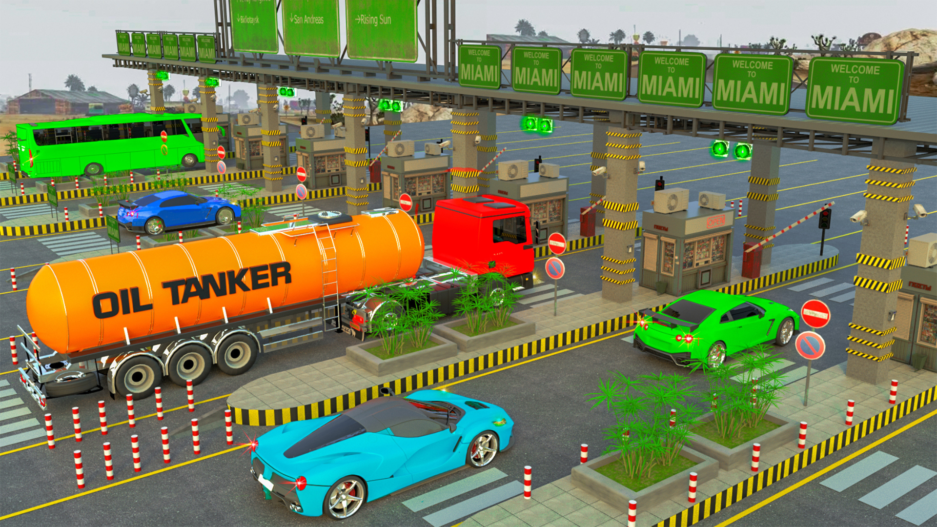 اسکرین شات 4 بازی Euro Truck Simulator Games 3d