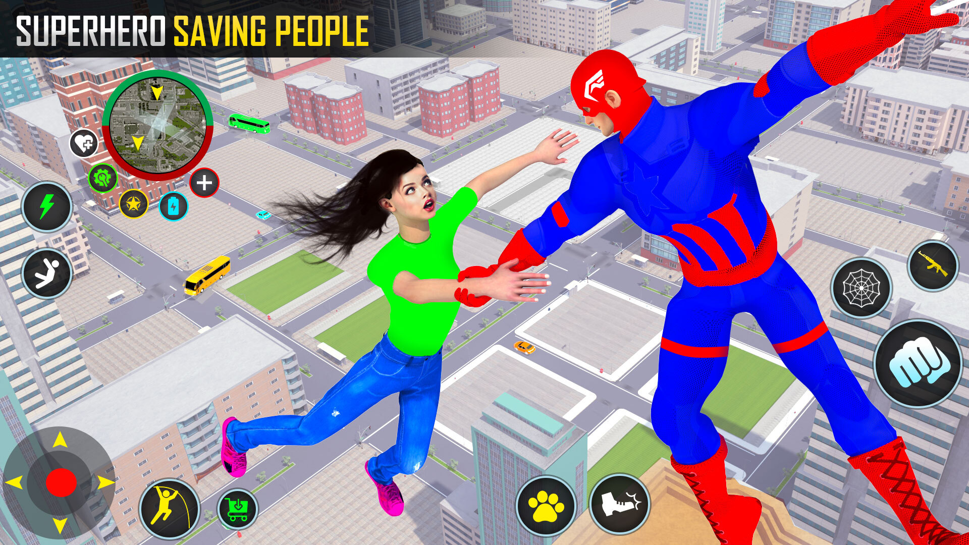 اسکرین شات 4 بازی Superhero Dog Rescue Mission