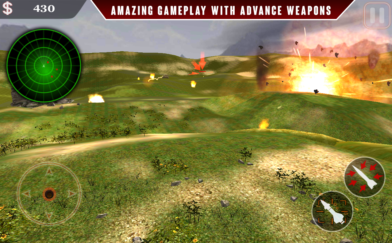 اسکرین شات 5 بازی Modern Army Missile War