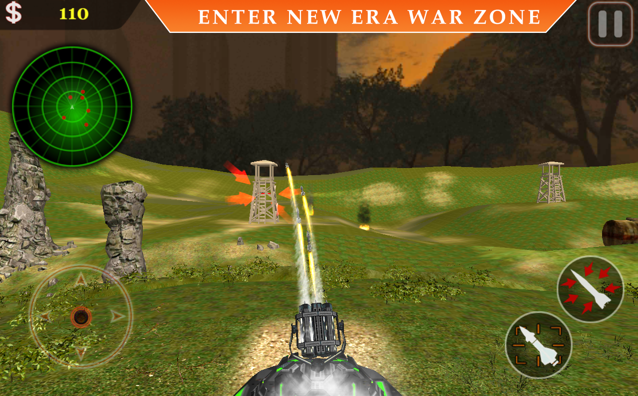 اسکرین شات 1 بازی Modern Army Missile War