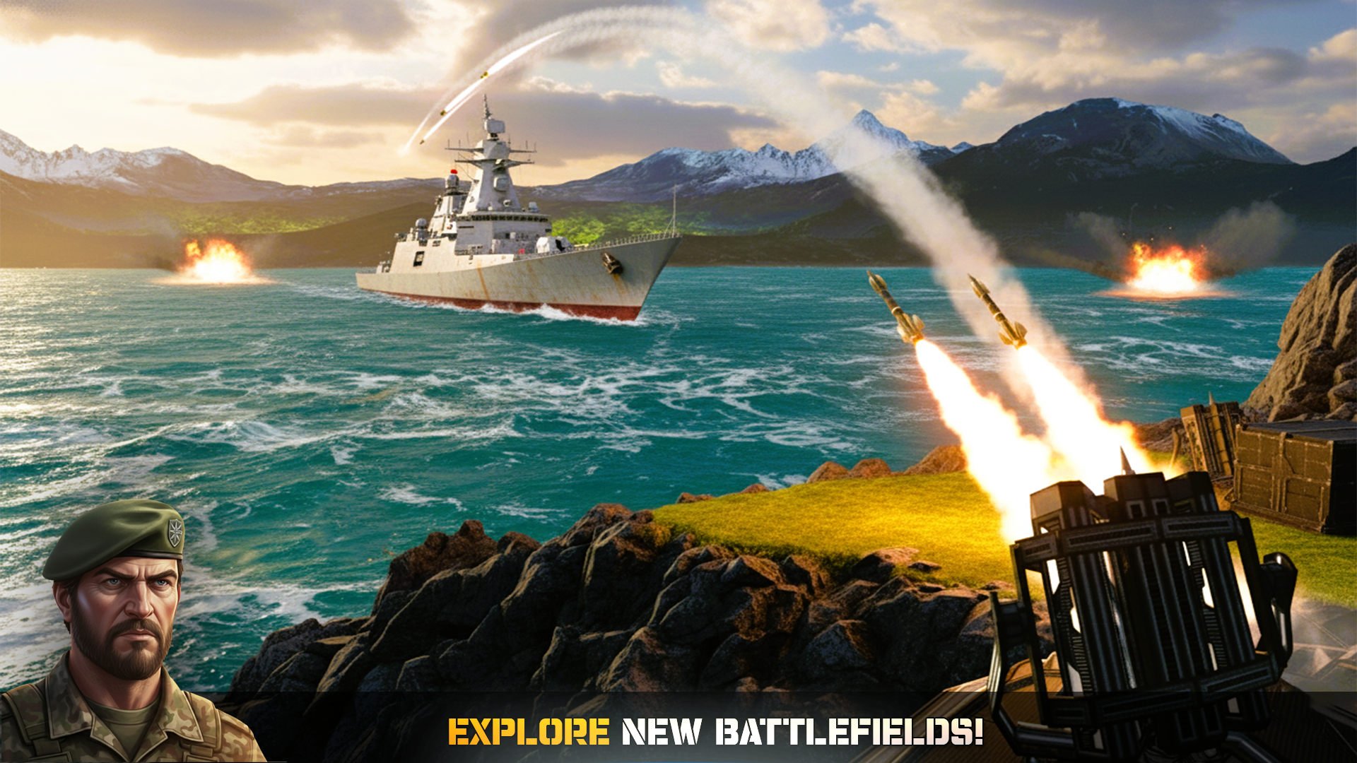 اسکرین شات 1 بازی Modern Army Missile War