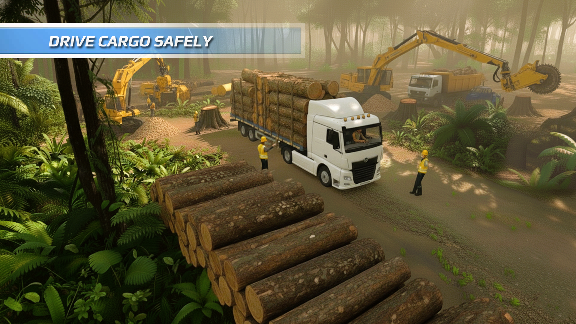 اسکرین شات 5 بازی Euro Wood Cargo Simulator 3D