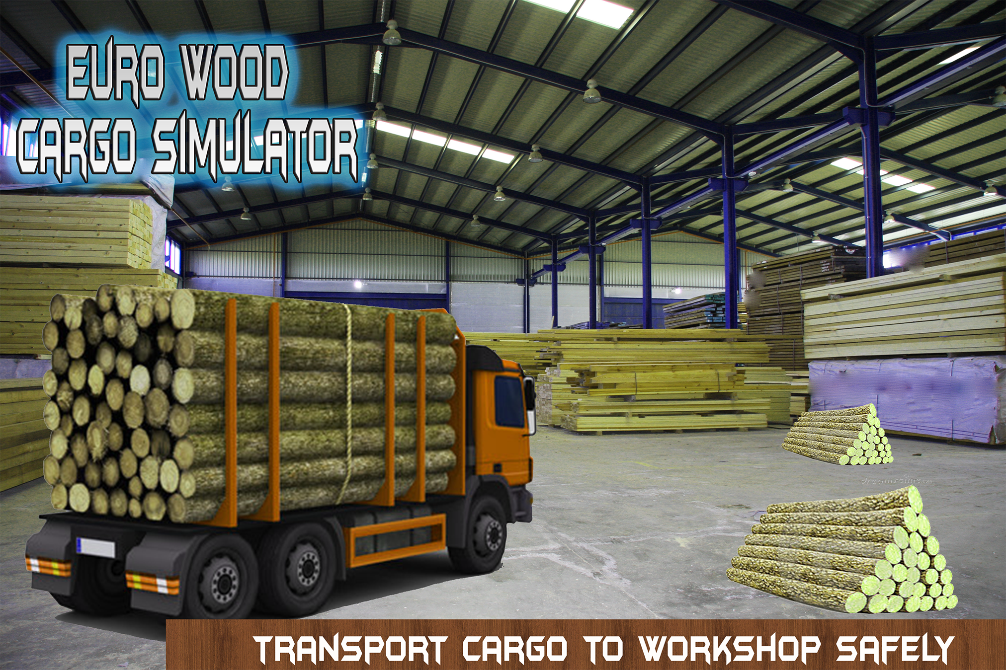 اسکرین شات 5 بازی Euro Wood Cargo Simulator 3D