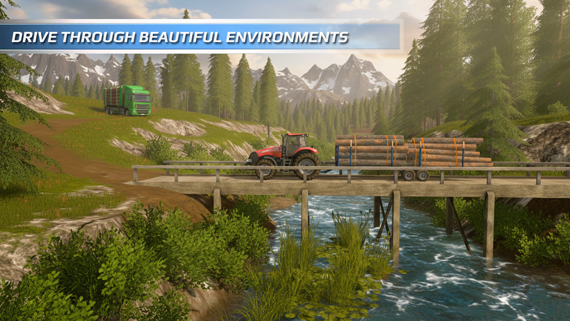 اسکرین شات 2 بازی Euro Wood Cargo Simulator 3D