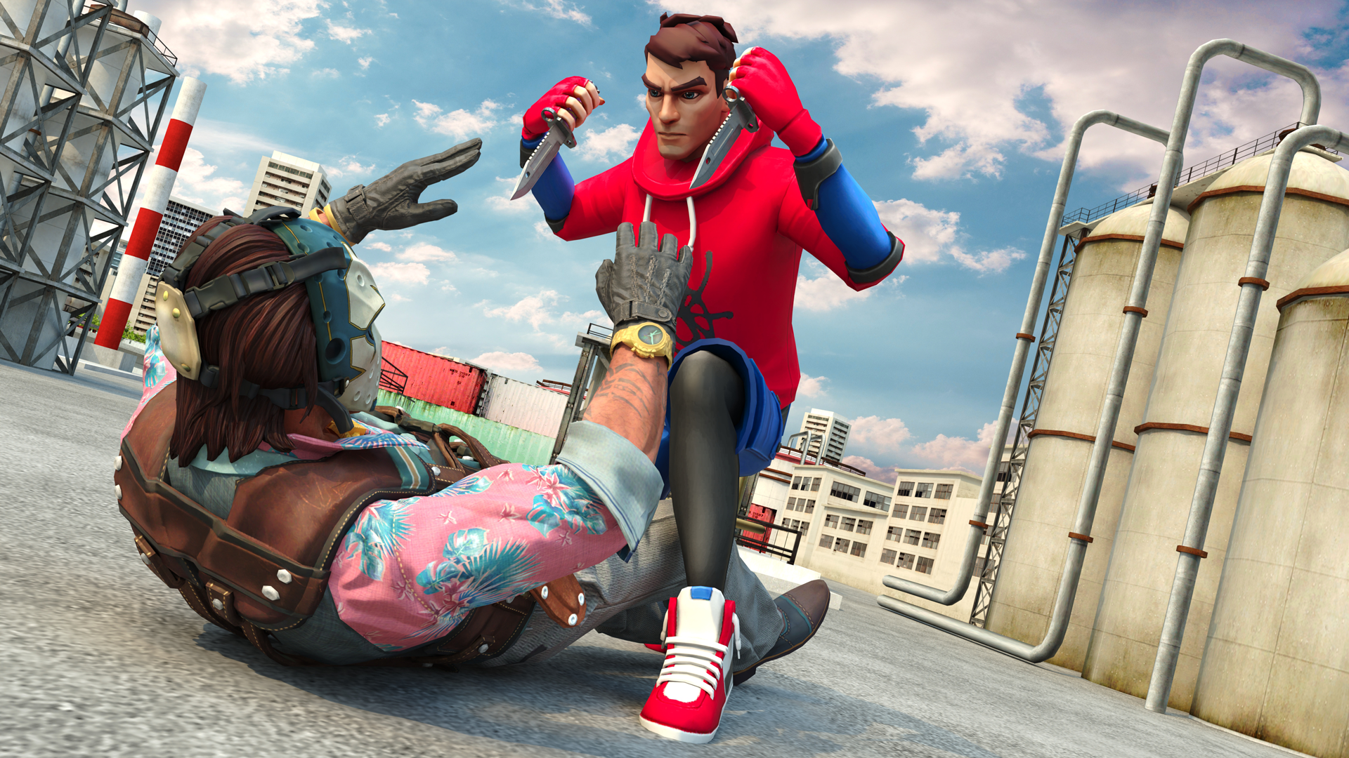 اسکرین شات 3 بازی Spider Fight 3D: Fighter Game