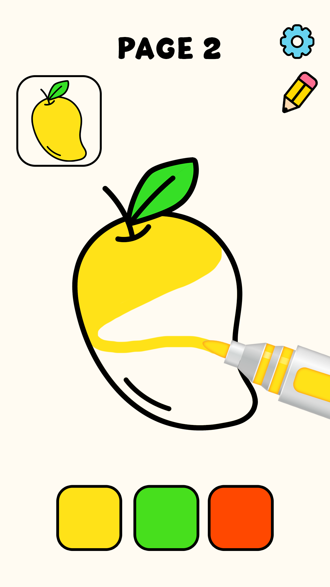 اسکرین شات 2 بازی Color Paint ASMR Games