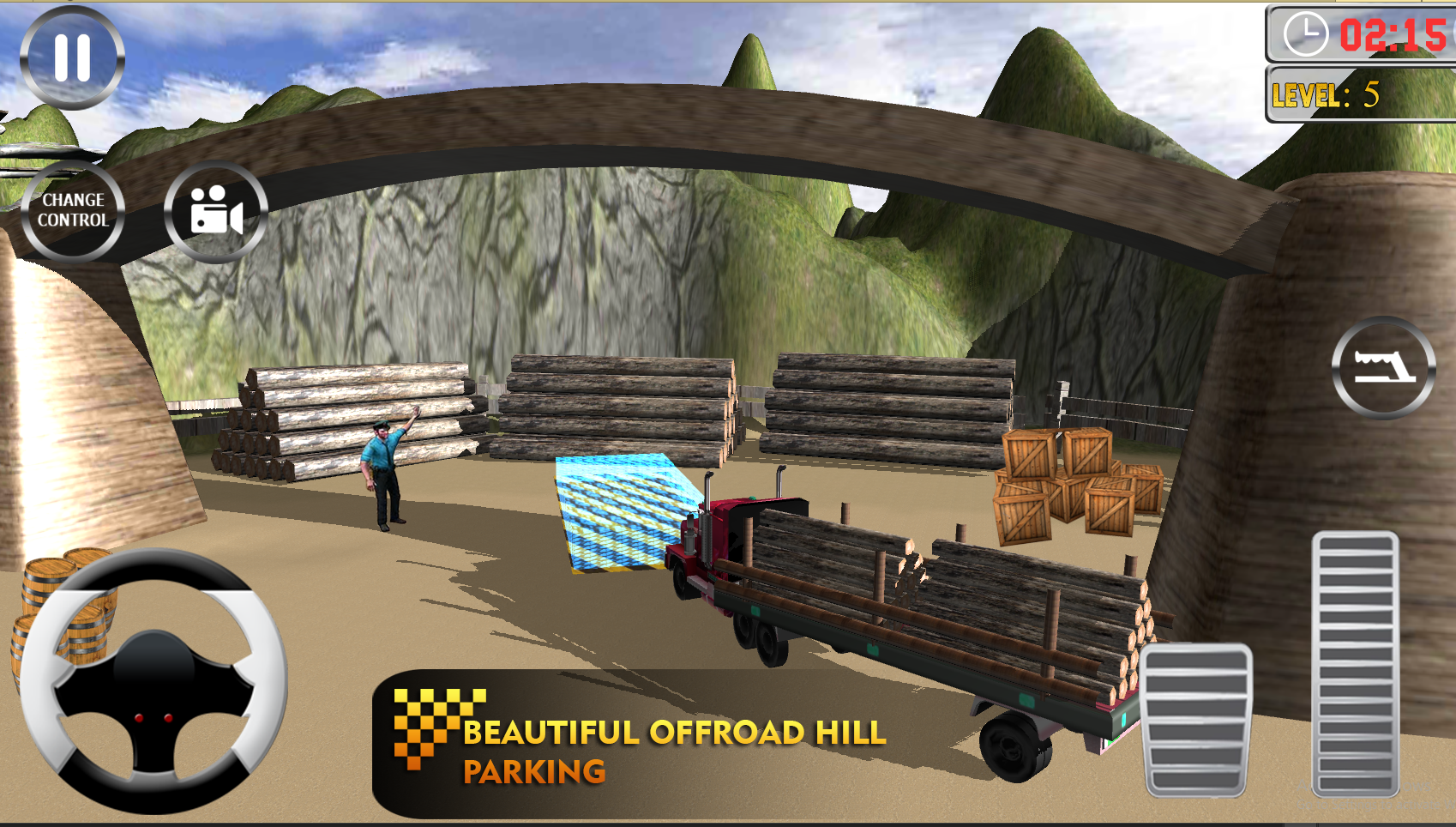 اسکرین شات 1 بازی Pak Mountain Cargo Transporter