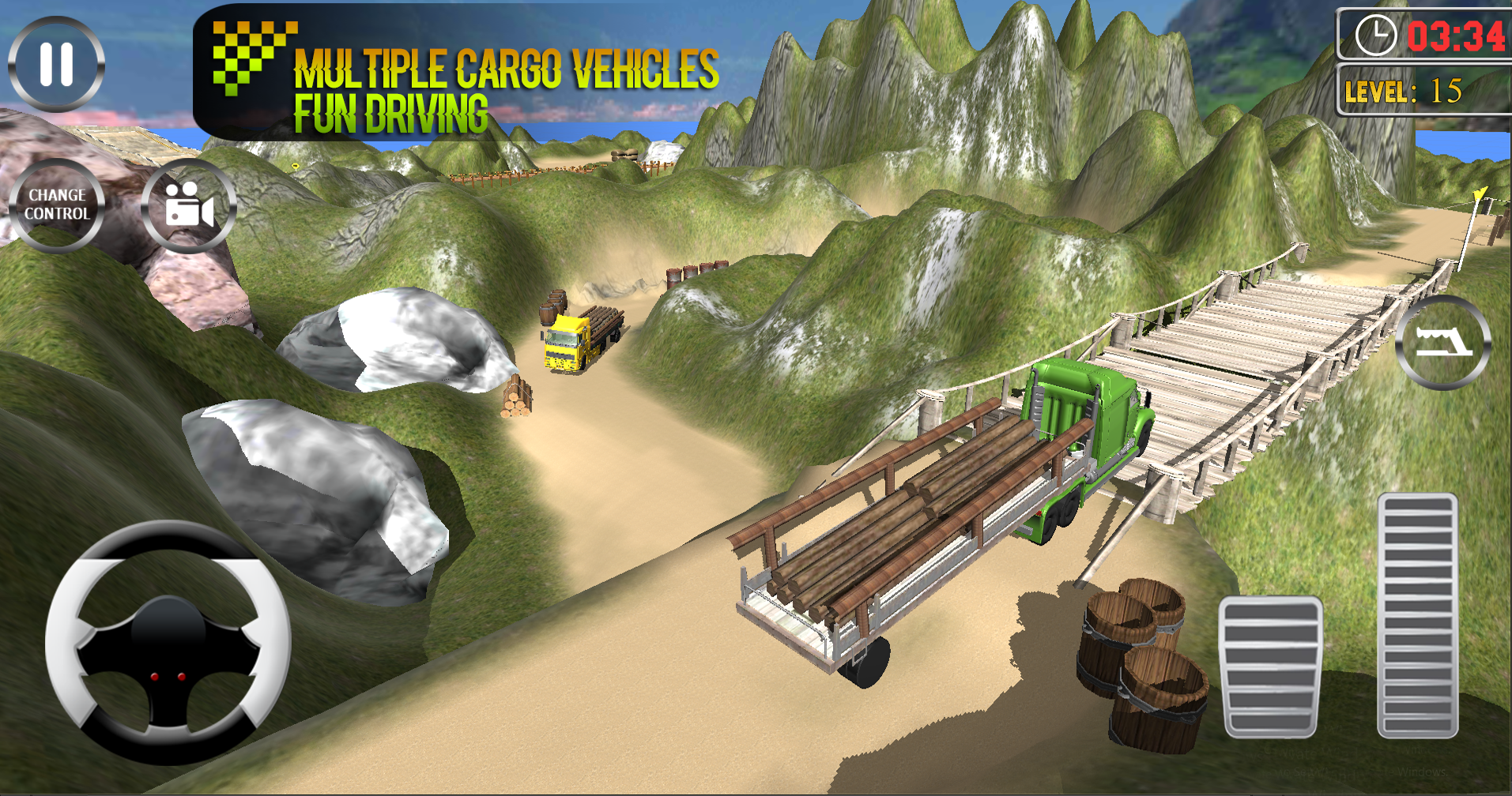 اسکرین شات 4 بازی Pak Mountain Cargo Transporter