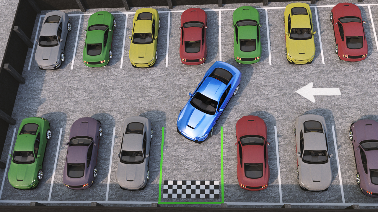 اسکرین شات 2 بازی Car Parking 3d Game: Car Games