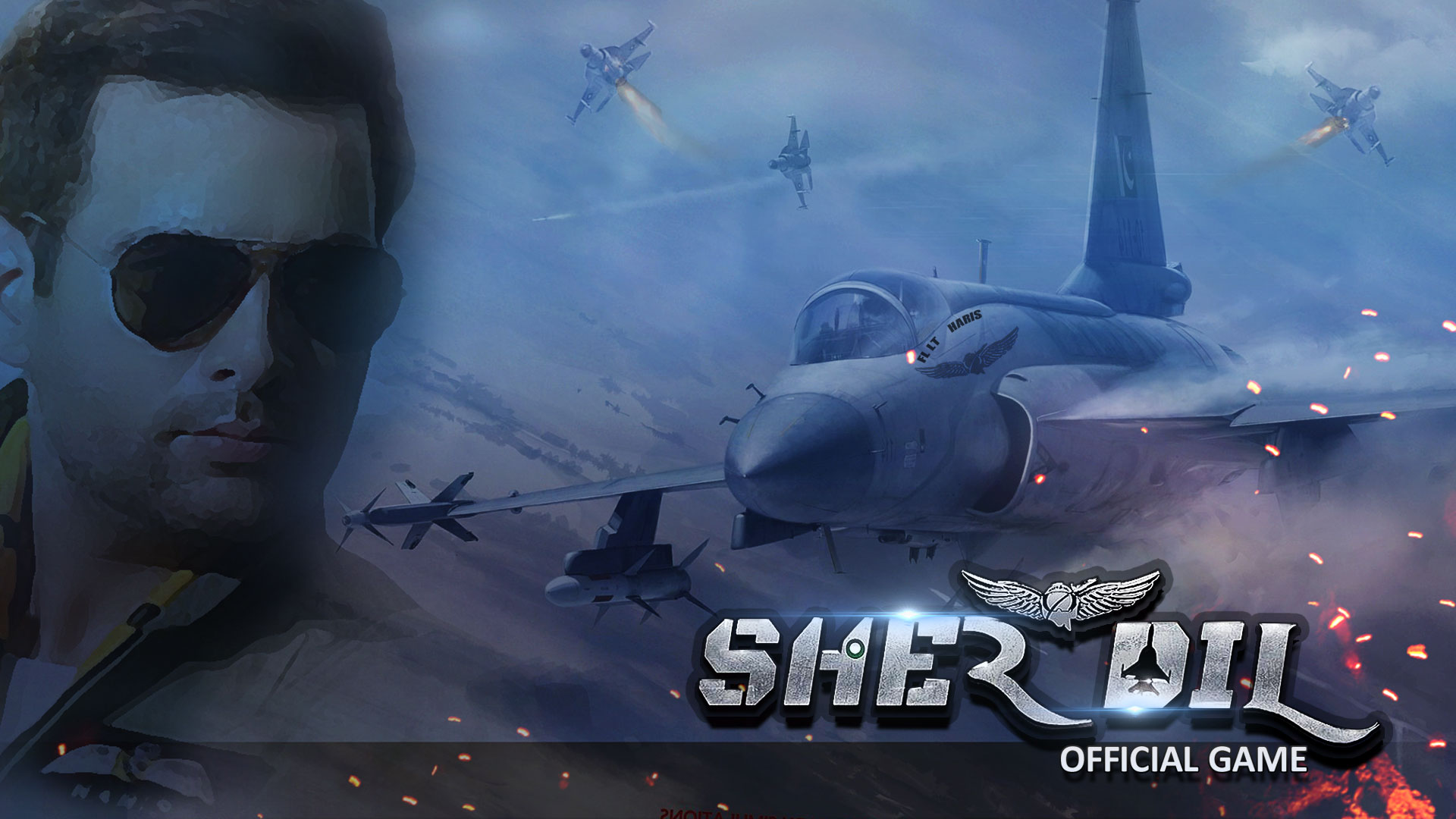 اسکرین شات 5 بازی Sherdil: Modern Air Jet Combat