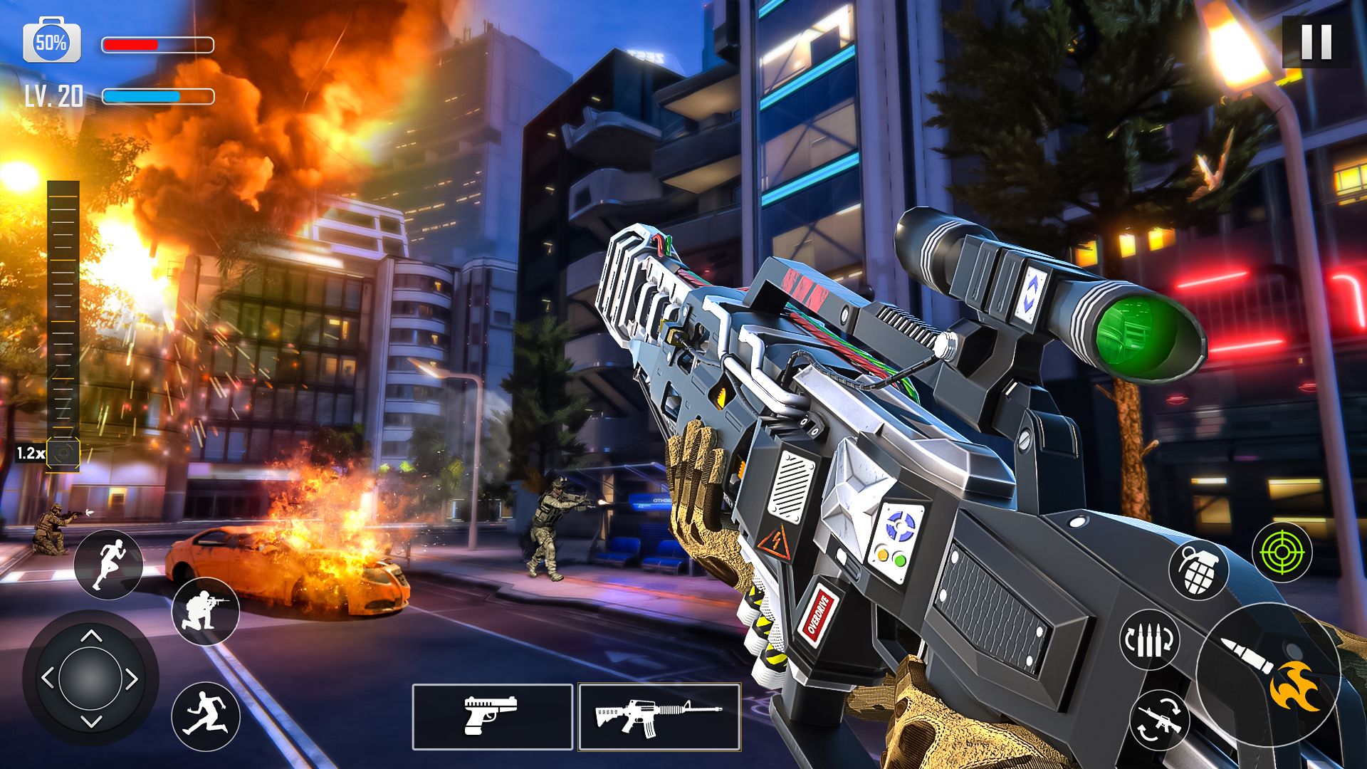 اسکرین شات 5 بازی Army Sniper Gun Games Offline
