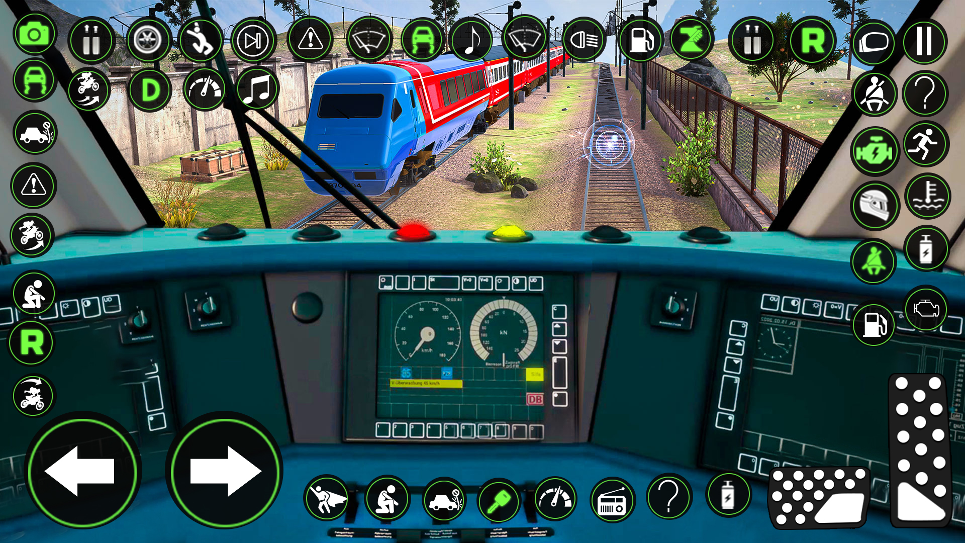 اسکرین شات 1 بازی Train Simulator Driving Games