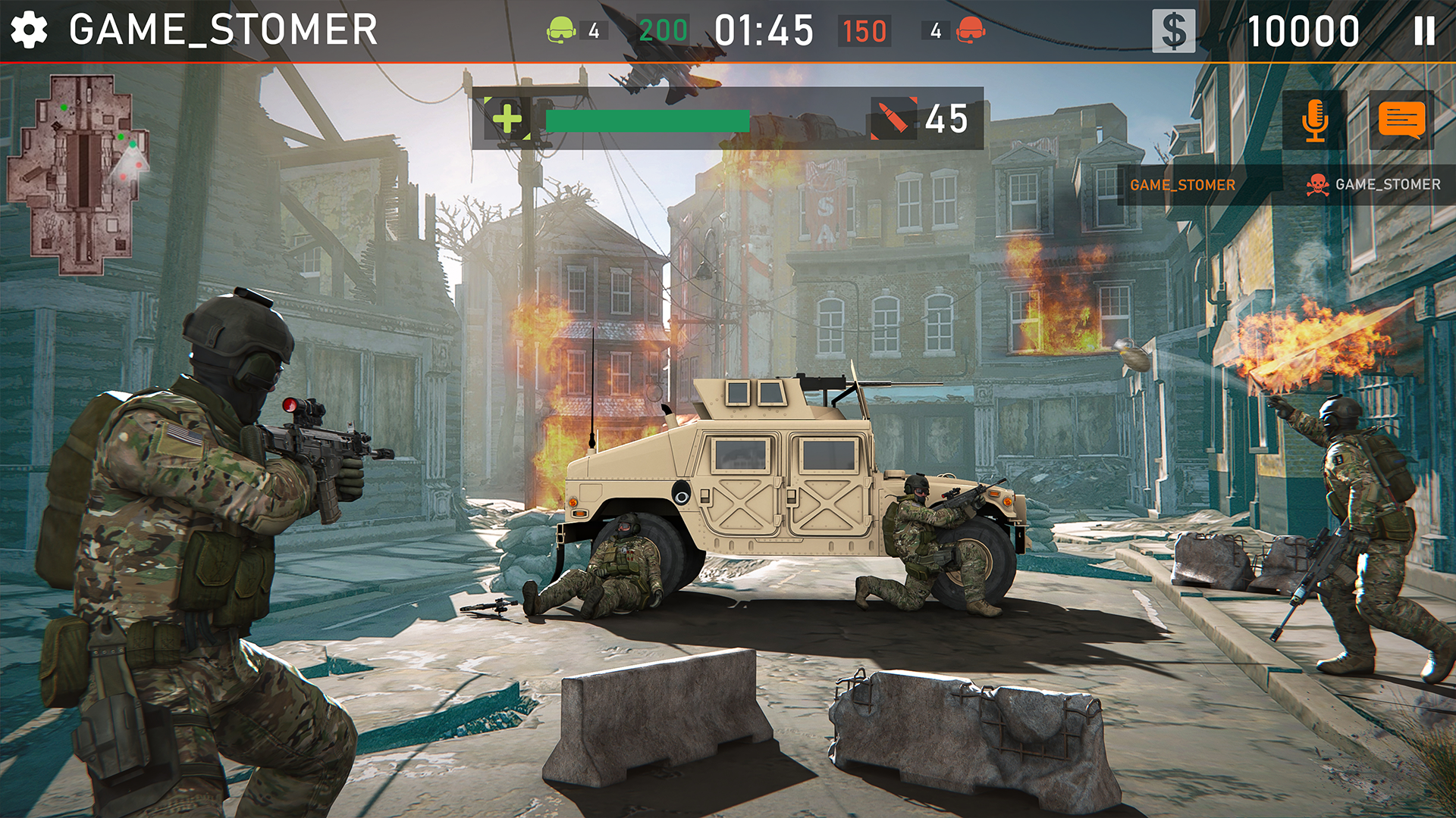 اسکرین شات 2 بازی US Commando FPS Shooting Games