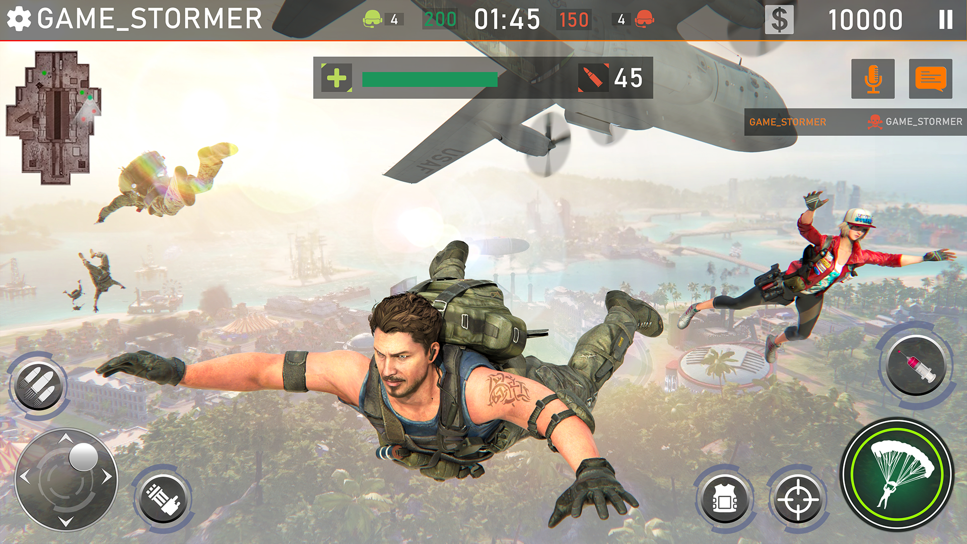 اسکرین شات 3 بازی US Commando FPS Shooting Games