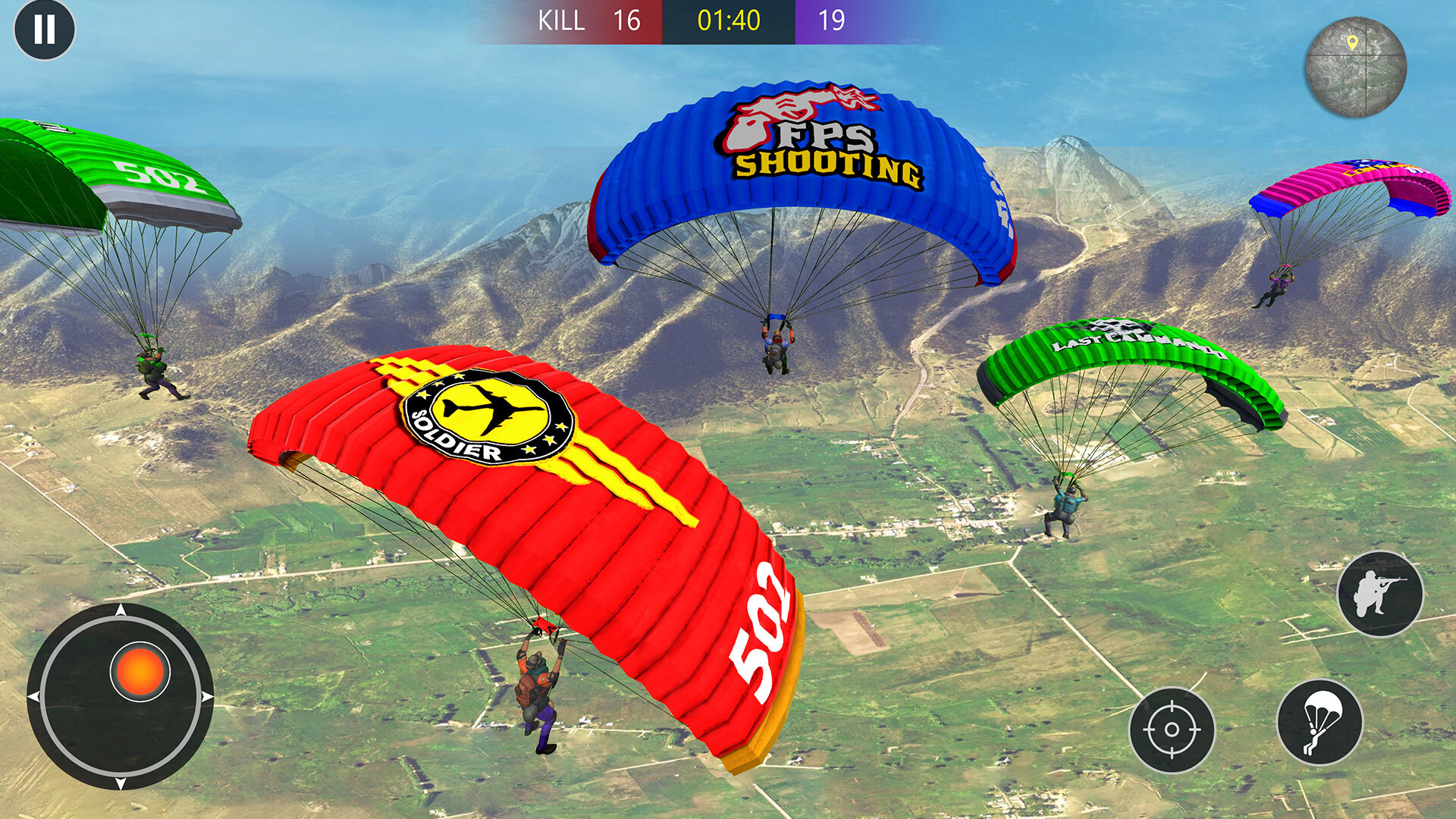 اسکرین شات 3 بازی Last Commando Gun Game Offline