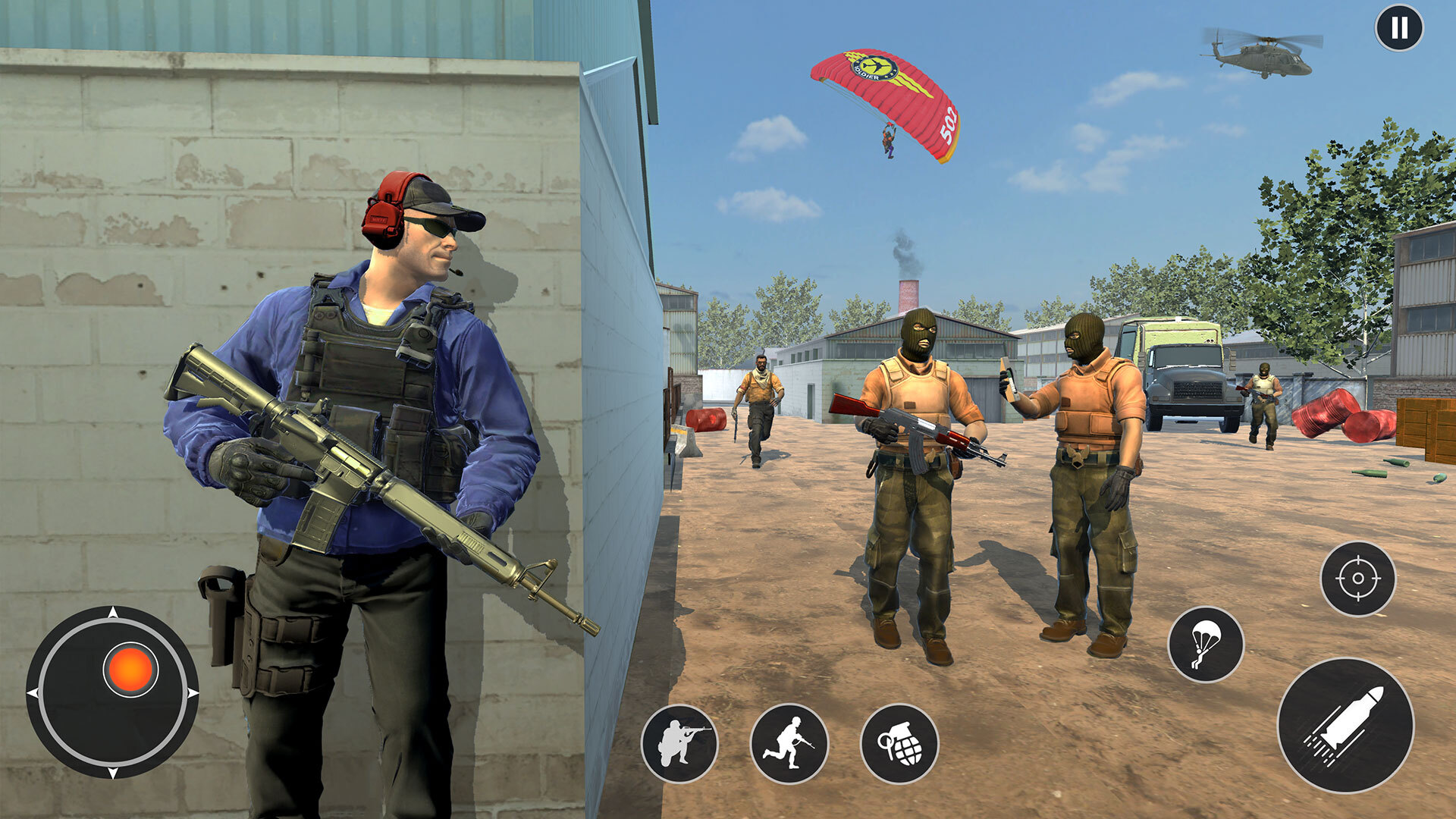 اسکرین شات 2 بازی Last Commando Gun Game Offline