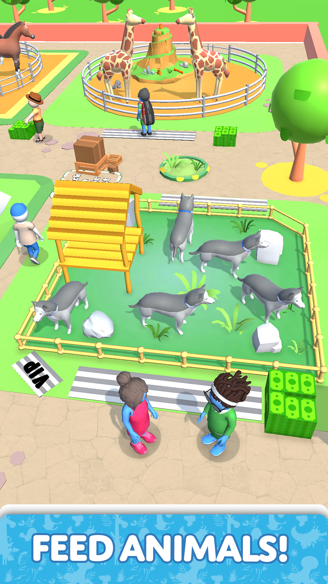 اسکرین شات 3 بازی Zoo Park Animal Games