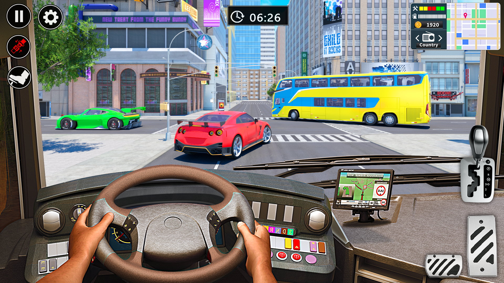 اسکرین شات 1 بازی Bus Simulator: Coach Bus Game