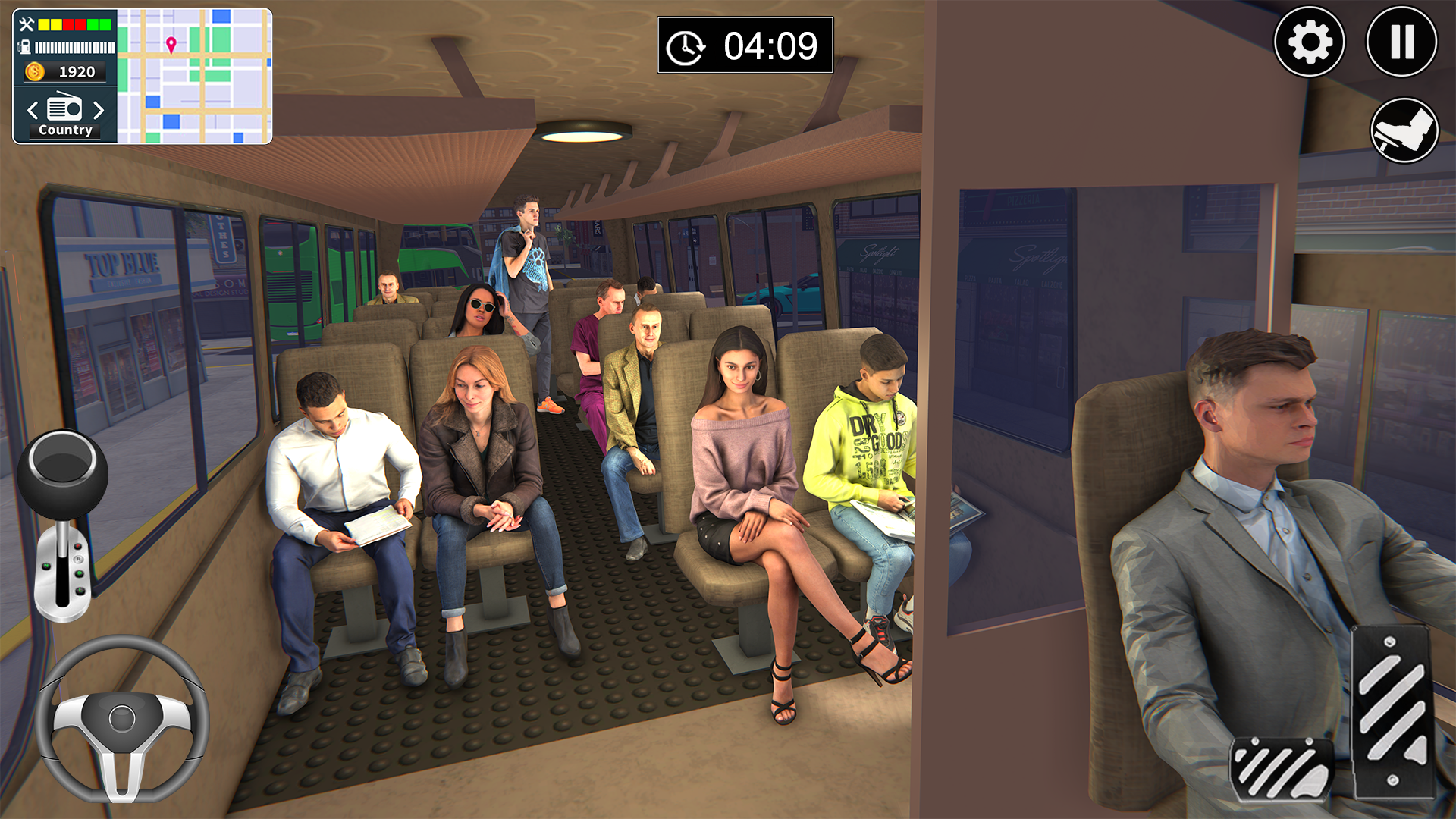 اسکرین شات 3 بازی Bus Simulator: Coach Bus Game