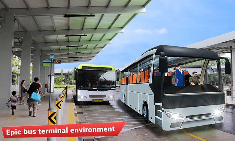 اسکرین شات 5 بازی Waitress Coach Bus Simulator