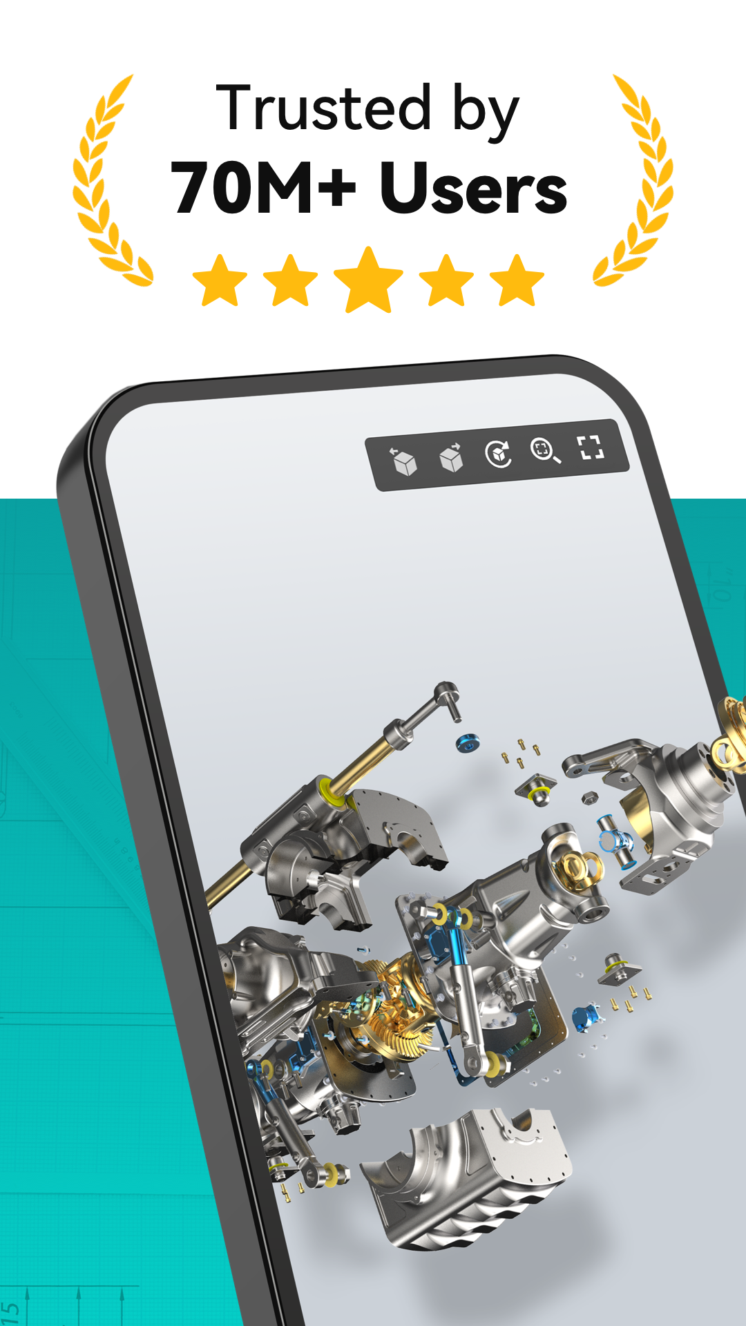 اسکرین شات 1 برنامه DWG FastView-CAD Viewer & Editor 
