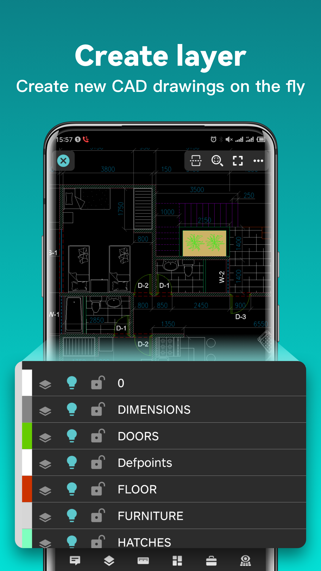 اسکرین شات 5 برنامه DWG FastView-CAD Viewer & Editor 