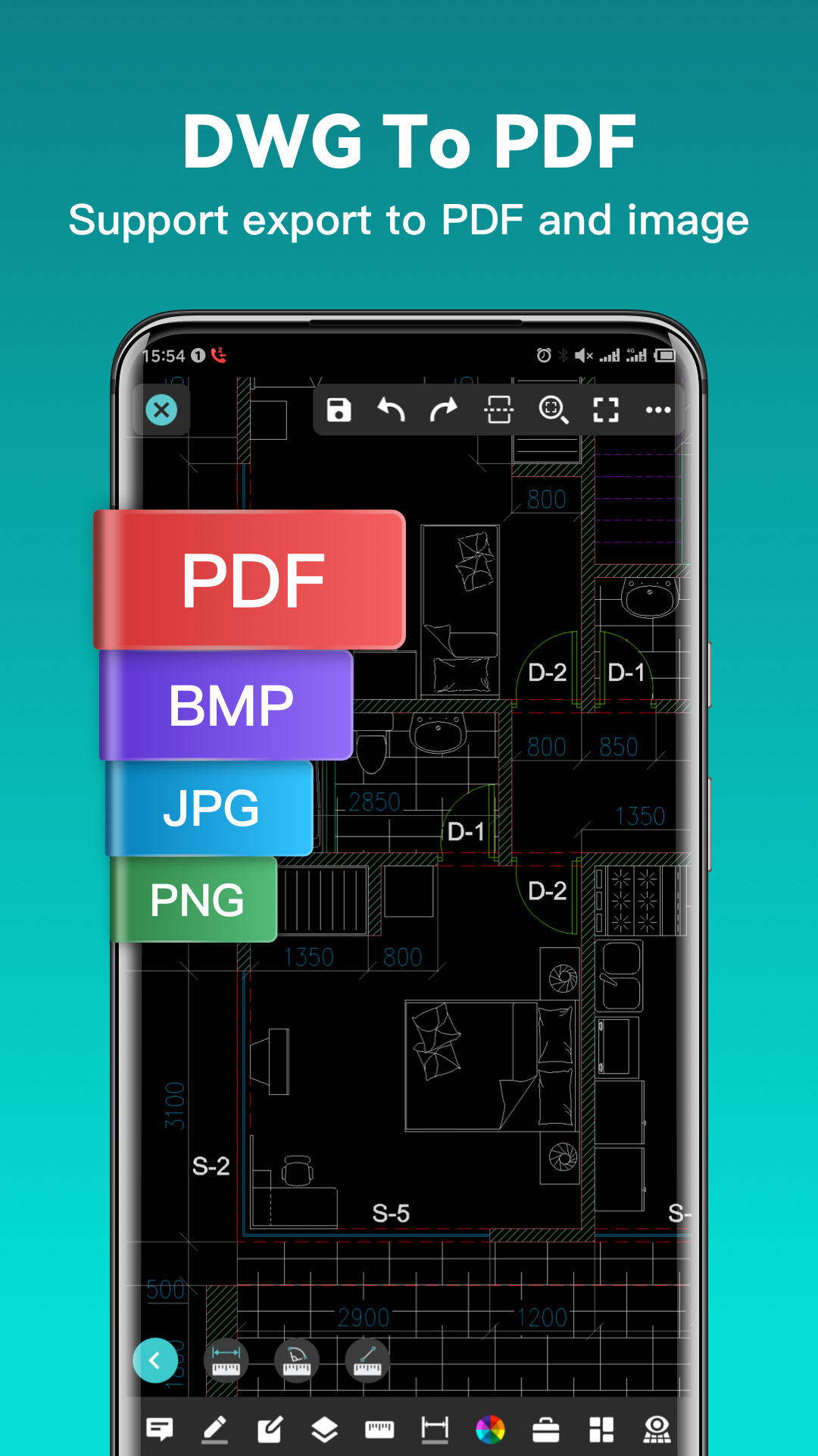 اسکرین شات 3 برنامه DWG FastView-CAD Viewer & Editor 