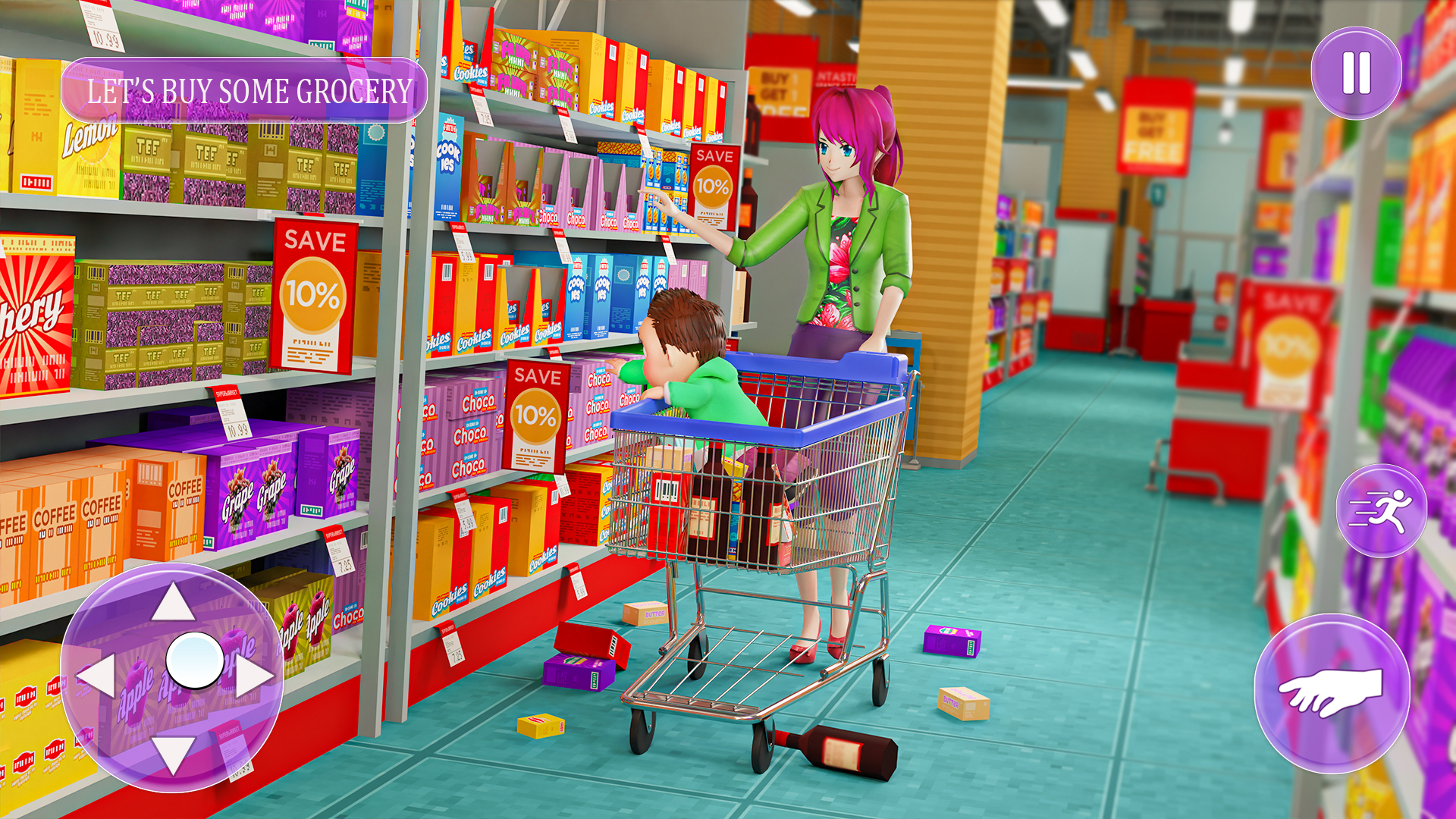 اسکرین شات 2 بازی Anime Mother Simulator 3d